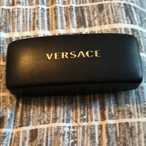 Versace Black Eyeglass Case